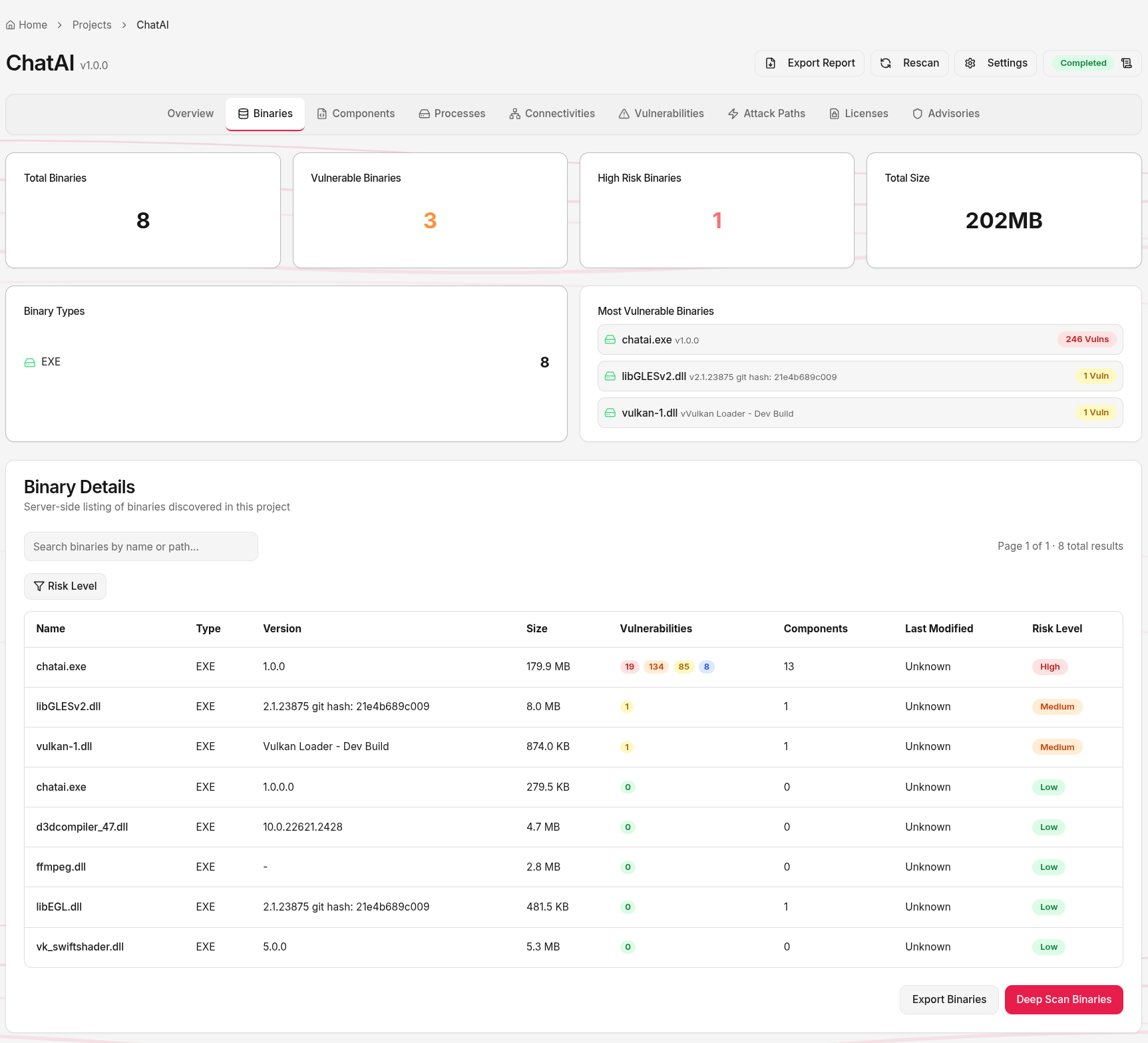 KhaiCode - Binary Exploit Intelligence Platform